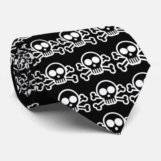 Cravate M. Bones (Roulé)