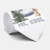 Cravate M. Cool - Snowman (Roulé)