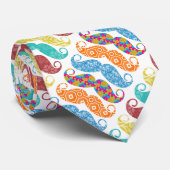 Cravate M. Mustache Retro Cadeaux Hipster Vintages (Roulé)