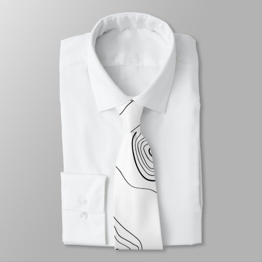 Cravate Maap de topographie (Attaché)