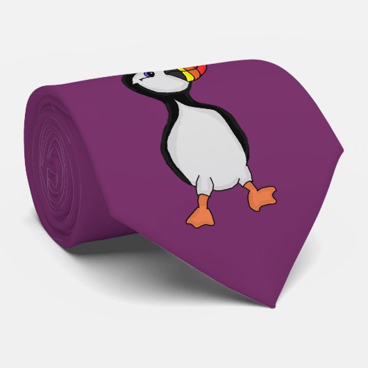 Cravate Macareux (Roulé)