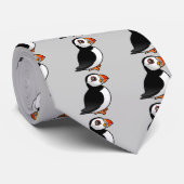 Cravate Macareux atlantique (Roulé)