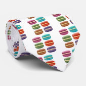 Cravate macarons arc-en-ciel (Roulé)