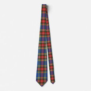 Cravate MacBeth Tartan moderne Plaid écossais coloré