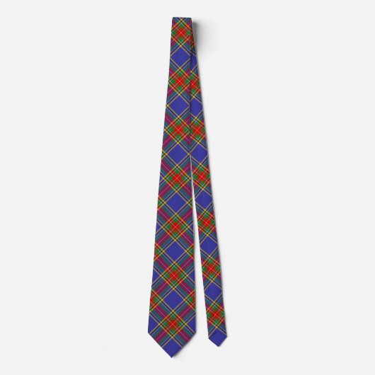 Cravate MacBeth Tartan Plaid Scottish Motif (Devant)