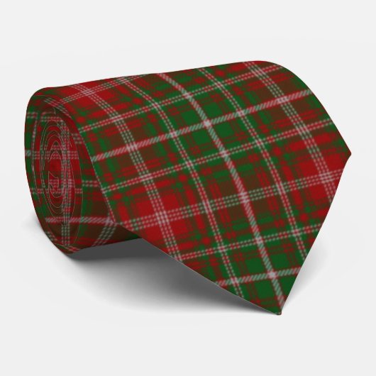 Cravate MacDougall Clan moderne Tartan Plaid Motif (Roulé)