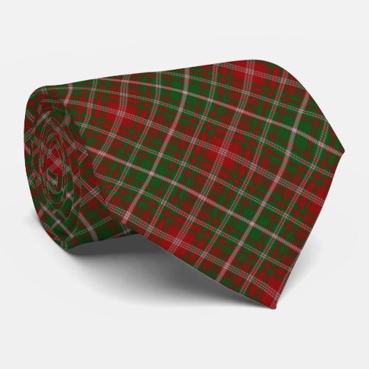 Cravate MacDougall Clan moderne Tartan Plaid Motif (Roulé)