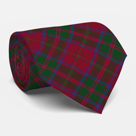 Cravate MacDougall Clan Originaux Tartan (Roulé)