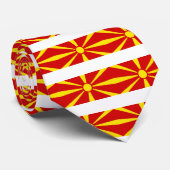 Cravate macédoine du nord (Roulé)