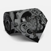 Cravate Machines à vapeur (monochrome) (Roulé)