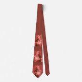 Cravate macho homme en rouge (Devant)