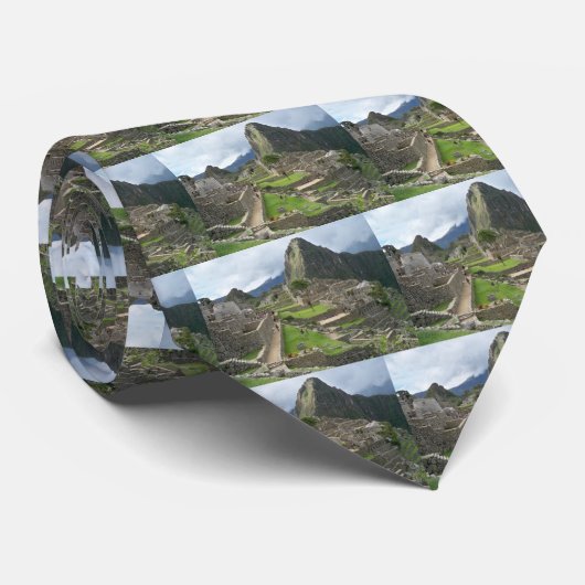 Cravate Machu Picchu Pérou (Roulé)