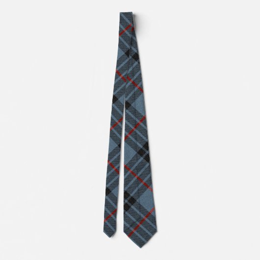 Cravate MacKay Tartan Plaid Motif (Dos)