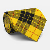 Cravate MacLeod Clan écossais Tartan Plaid Motif plus gros (Roulé)