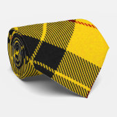 Cravate MacLeod Scottish Clan Tartan Plaid Motif (Roulé)