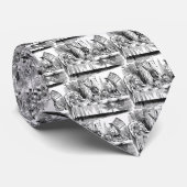 Cravate Mad Hatter (Roulé)