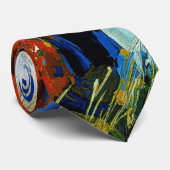 Cravate Madame au lac (Roulé)