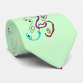 Cravate Madame Butterfly, Illustration graphique (Roulé)