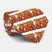 Cravate Magazine de sang de tigre (Roulé)