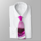 Cravate Magenta rose violet moderne élégant (Attaché)