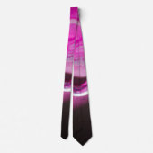 Cravate Magenta rose violet moderne élégant (Dos)