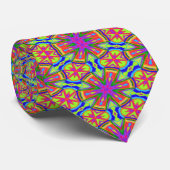 Cravate Magic Marker Kaleidoscope (Roulé)