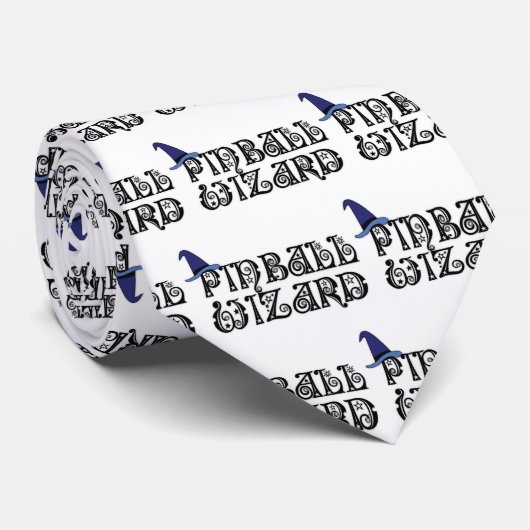 Cravate Magicien de flipper (Roulé)