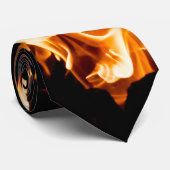 Cravate Magie du feu (Roulé)