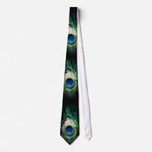 Cravate Magnifique Peacock noir