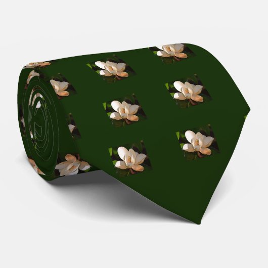 Cravate Magnolia du Mississippi, Louisiane (Roulé)