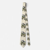 Cravate Magpie Jays & Nutcracker Audubon Birds of America (Devant)