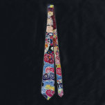 Cravate Maiden (Vierge), Gustav Klimt, Art Nouveau Vintage<br><div class="desc">Maintenant disponible ! Cravates imprimés recto verso ! Deux fois plus gentil ! The Maiden (alias La Vierge) (1913) de Gustav Klimt est une peinture vintage de l'époque victorienne de beaux-arts symbolisant le portrait de portrait. Plusieurs femmes bâillonnent, s'étirent et dorment dans un lit recouvert de couvertures motifs en mosaïque...</div>