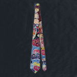 Cravate Maiden (Vierge), Gustav Klimt, Art Nouveau Vintage<br><div class="desc">Maintenant disponible ! Cravates imprimés recto verso ! Deux fois plus gentil ! The Maiden (alias La Vierge) (1913) de Gustav Klimt est une peinture vintage de l'époque victorienne de beaux-arts symbolisant le portrait de portrait. Plusieurs femmes bâillonnent, s'étirent et dorment dans un lit recouvert de couvertures motifs en mosaïque...</div>