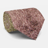 Cravate Maille de feuille d'or de parties scintillantes (Roulé)