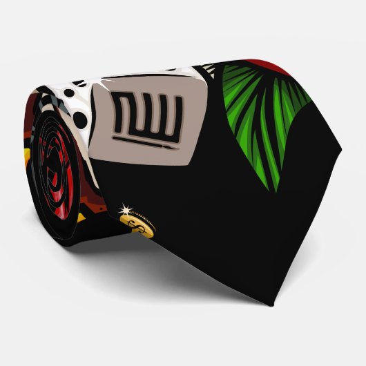 Cravate Main Des Cartes (Roulé)