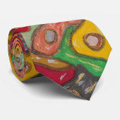 Cravate Main peinte par moi impression sur l'art objet (Roulé)