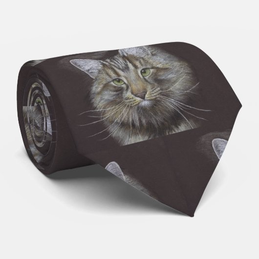 Cravate Maine Coon (Roulé)
