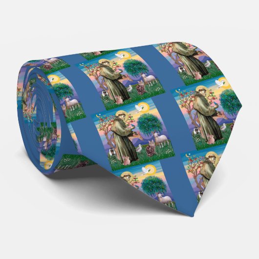 Cravate Maine Coon Cat - St Francis (Roulé)