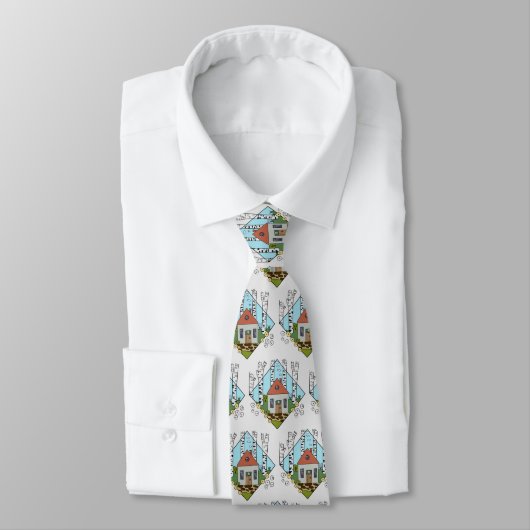 Cravate Maison de bouleau (Attaché)