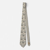 Cravate Maison de l'agent immobilier Monogramme (Devant)