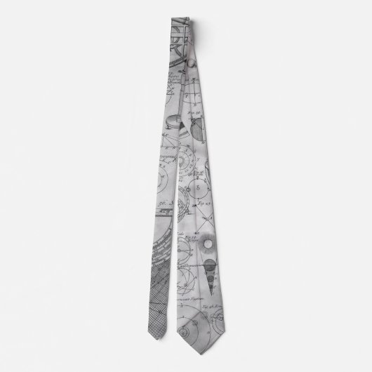 Cravate Maison de l'enseignant de l'école Puzzles Art (Dos)