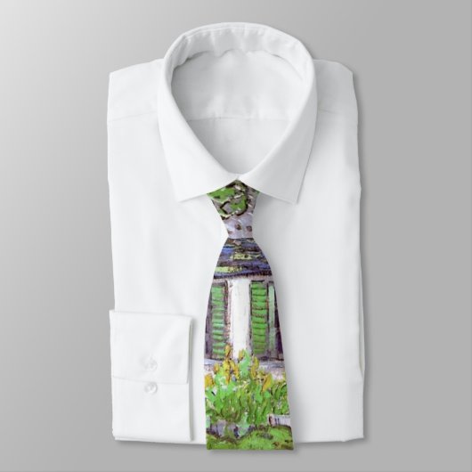 Cravate Maisons à Auvers par Vincent van Gogh (Attaché)