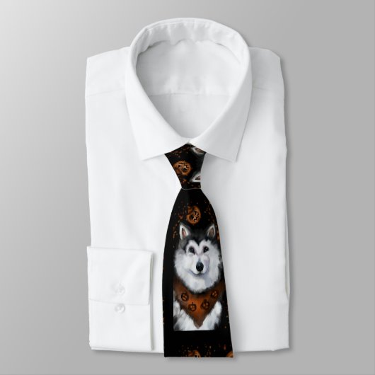 Cravate Malamute d'Alaska (Attaché)