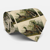 Cravate Mallard Duck from Audubon's Birds of America (Roulé)