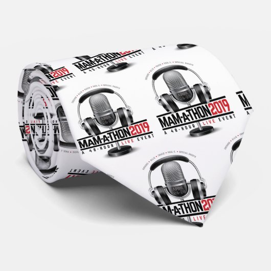 Cravate MaM-a-Thon (Roulé)