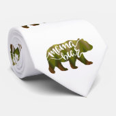 Cravate Mama bear (Roulé)
