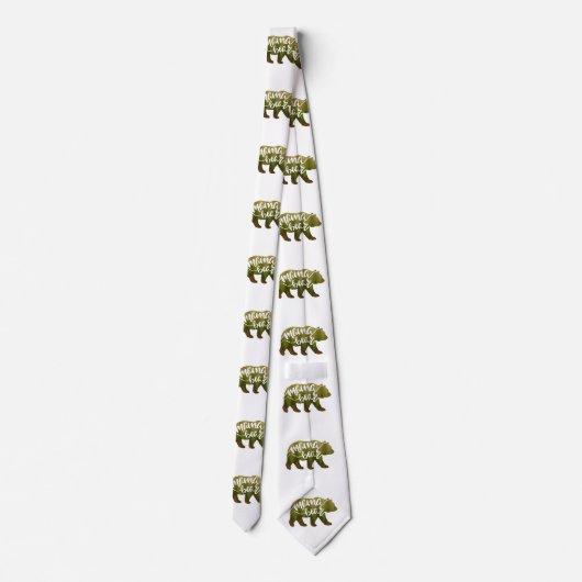 Cravate Mama bear (Dos)