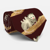 Cravate Maman d'Opossum (Roulé)