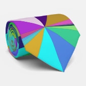 Cravate Mandala Abstrait (Roulé)