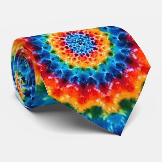 Cravate Mandala Cravate-Dye (Roulé)